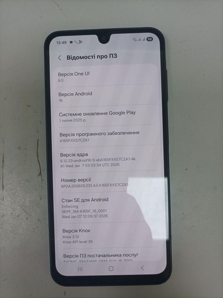 Дешево Samsung galaxy a16 sm-a165f 8/256gb з ломбарду