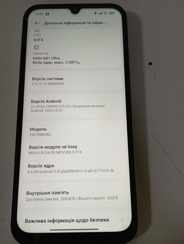 Xiaomi redmi 15c 4g 8/256gb Код:01-200937166. Зображення 11