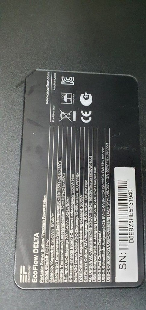 Распродажа Ecoflow Delta EF3 Pro, продавец Техноскарб