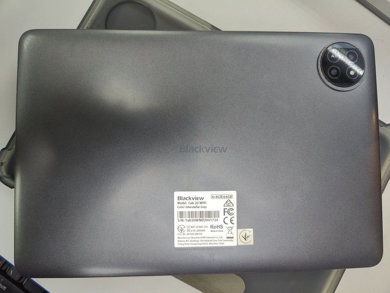 Оголошення Blackview Tab 20 4/64GB Wi-Fi Interstellar Grey Б/У