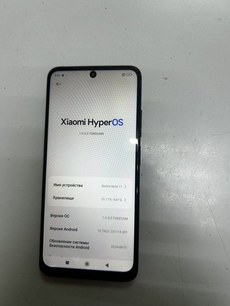 Дешево Xiaomi redmi note 11 4/64gb з ломбарду