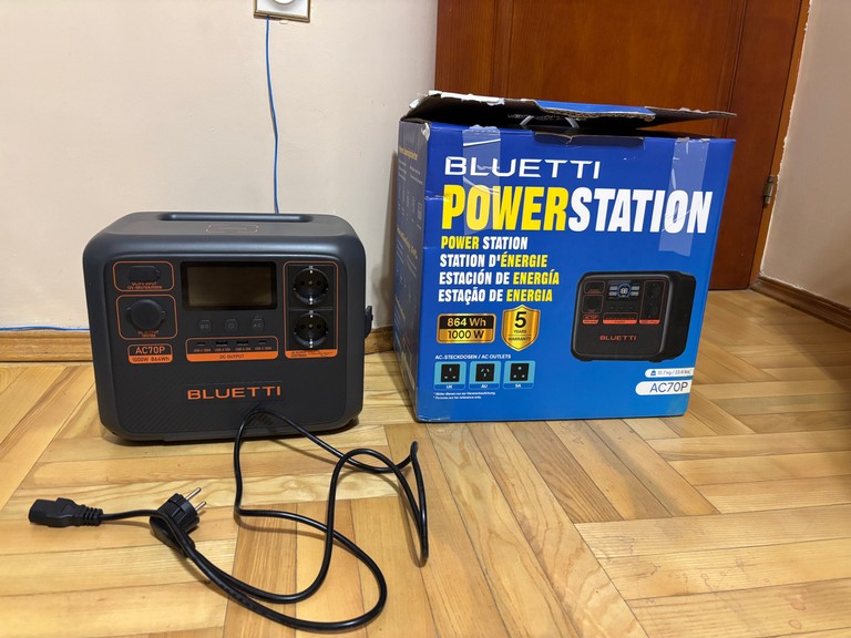 Купить Bluetti AC70P 864Wh 1000W Б/У