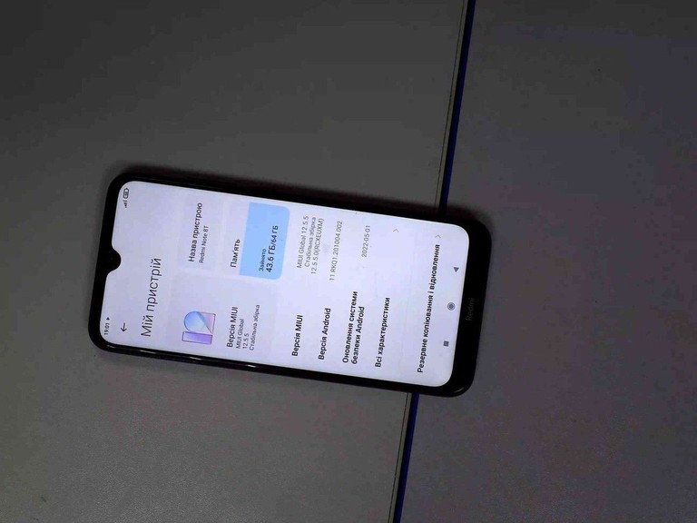 Дешево Xiaomi Redmi Note 8T 4/64GB Blue з ломбарду