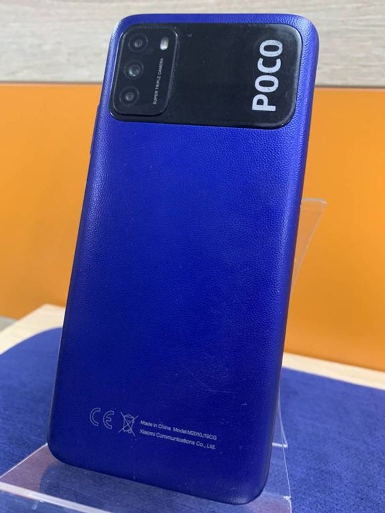 Дешево Xiaomi Poco M3 4/64GB Blue з ломбарду