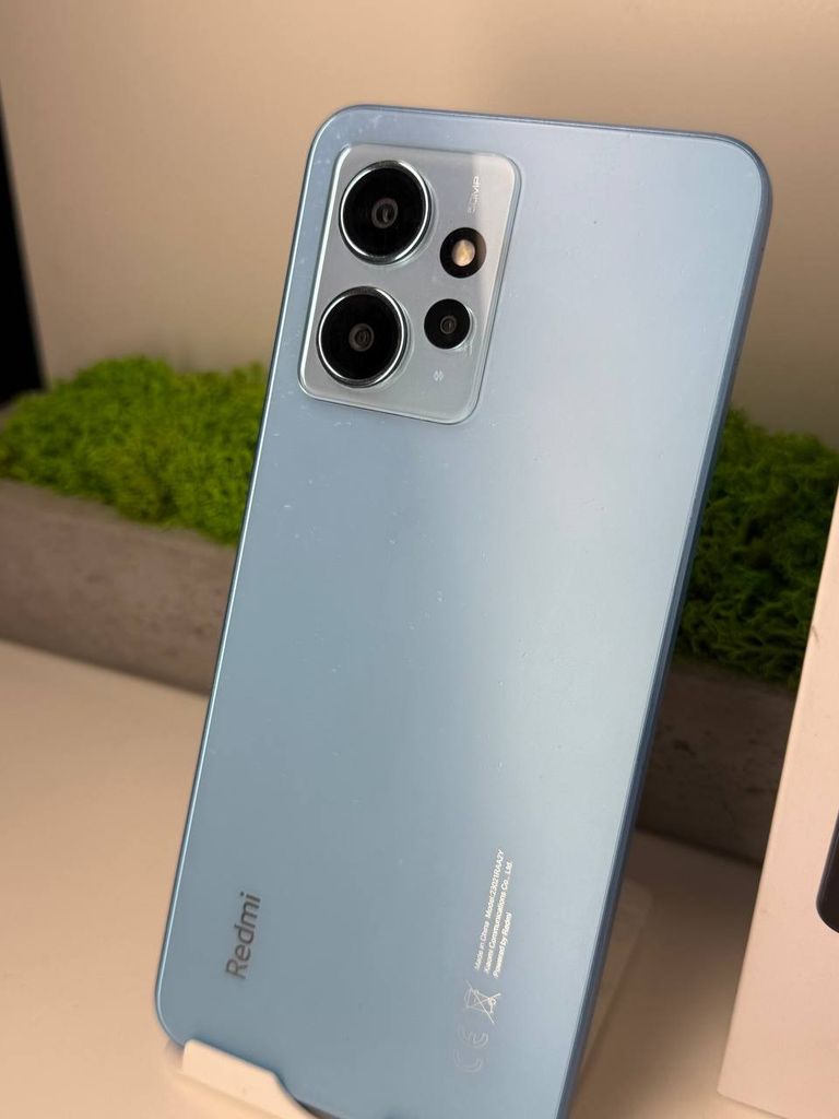 Дешево Xiaomi Redmi Note 12 4/128GB Ice Blue з ломбарду