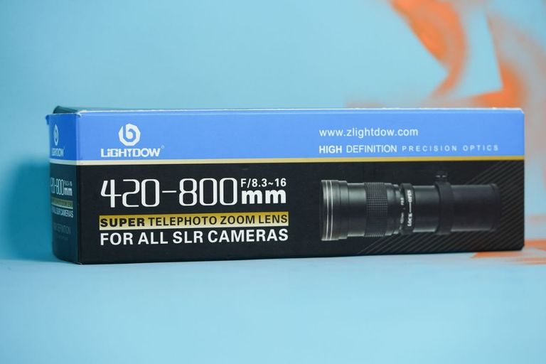 Акція! LIGHTDOW 420-800mm. F/8.3-16 HD супертелефото ручний зум-об'єктив із кріпленням T-Mount для дзеркальних камер Canon. Niko Код:null. Изображение 4