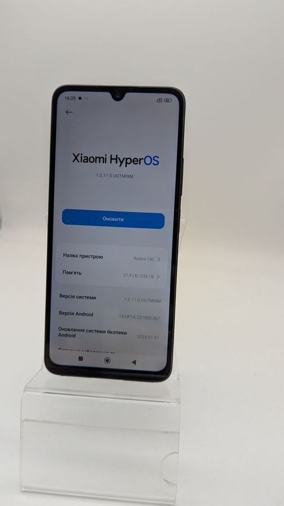 Оголошення Xiaomi redmi 14c 8/256gb Б/У