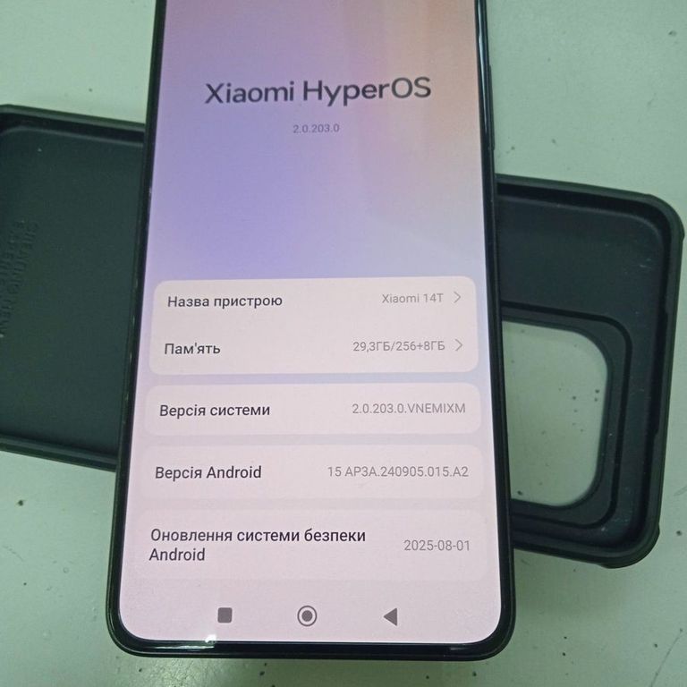 Оголошення Xiaomi 14T 12/256GB Titan Black Б/У