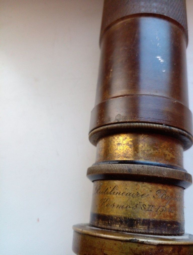 Редкий антикварный объектив Rapid Код:null. Изображение 5