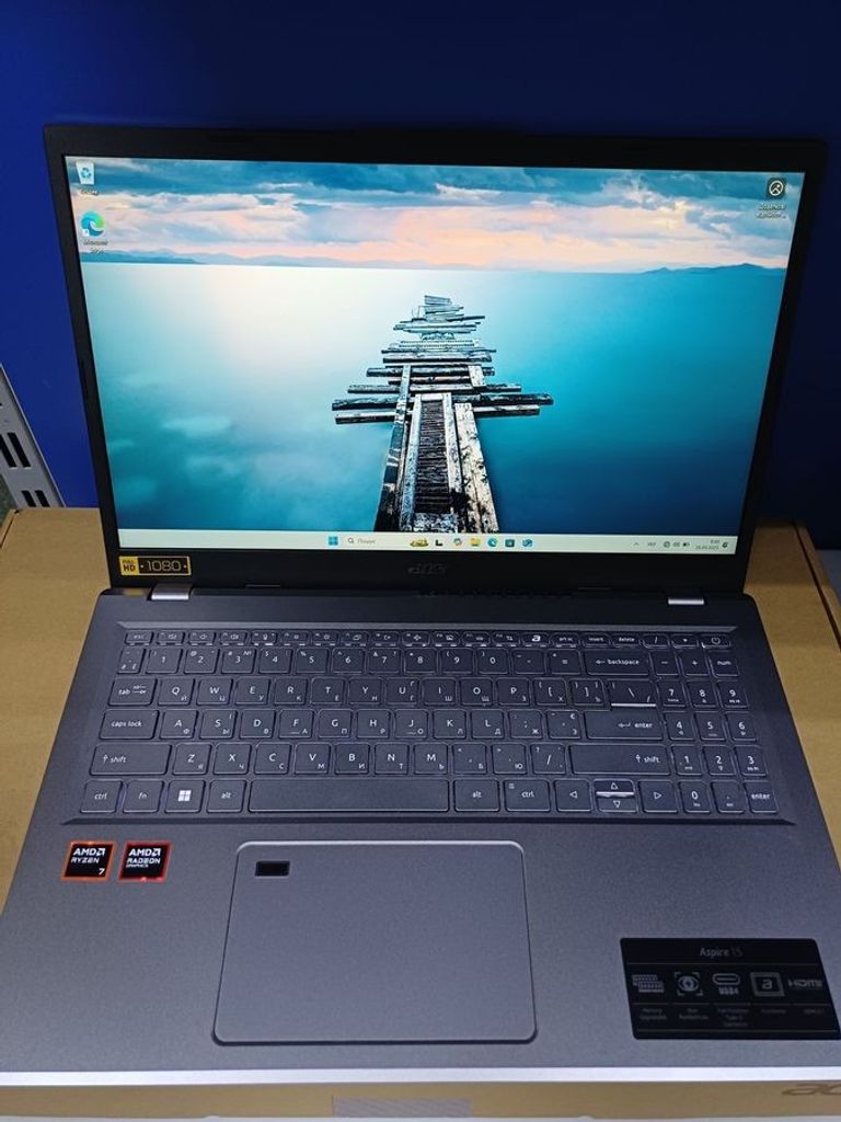 Купить Acer 15/ryzen 7 8840hs ddr5/16gb ddr5/hdd *відсутній/ssd 512 gb/amd radeon 780m Б/У