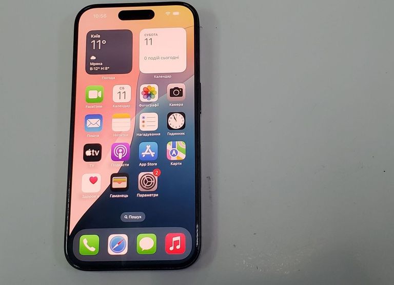 Оголошення Apple iPhone 15 Pro 128GB eSIM Black Titanium Б/У