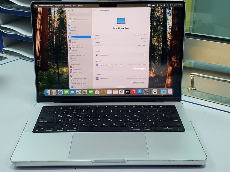 Apple macbook pro 14 a3112 apple m4/ ram 16gb/ssd 512gb/ 10cpu/10gpu Код:01-200759223. Изображение 23