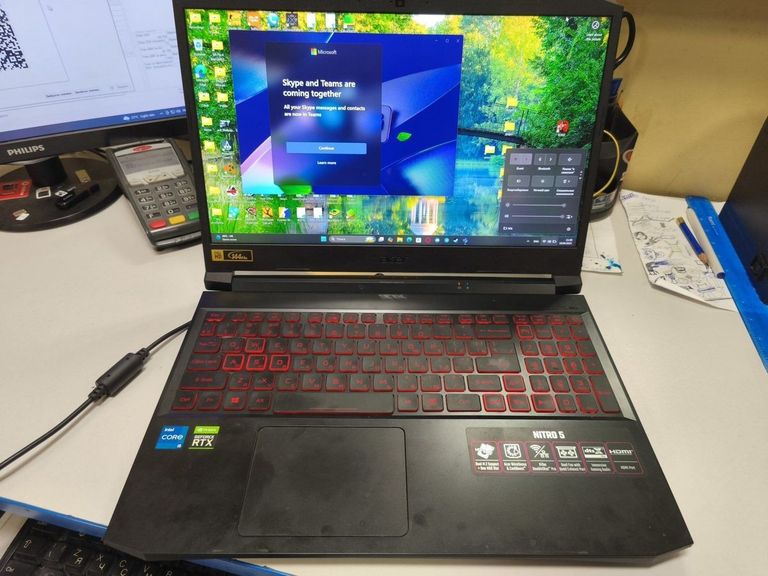 Дешево Acer 15/core i5-11400h ddr4/16gb ddr4/hdd 1000 gb/ssd 512 gb/geforce rtx3050 4gb з ломбарду