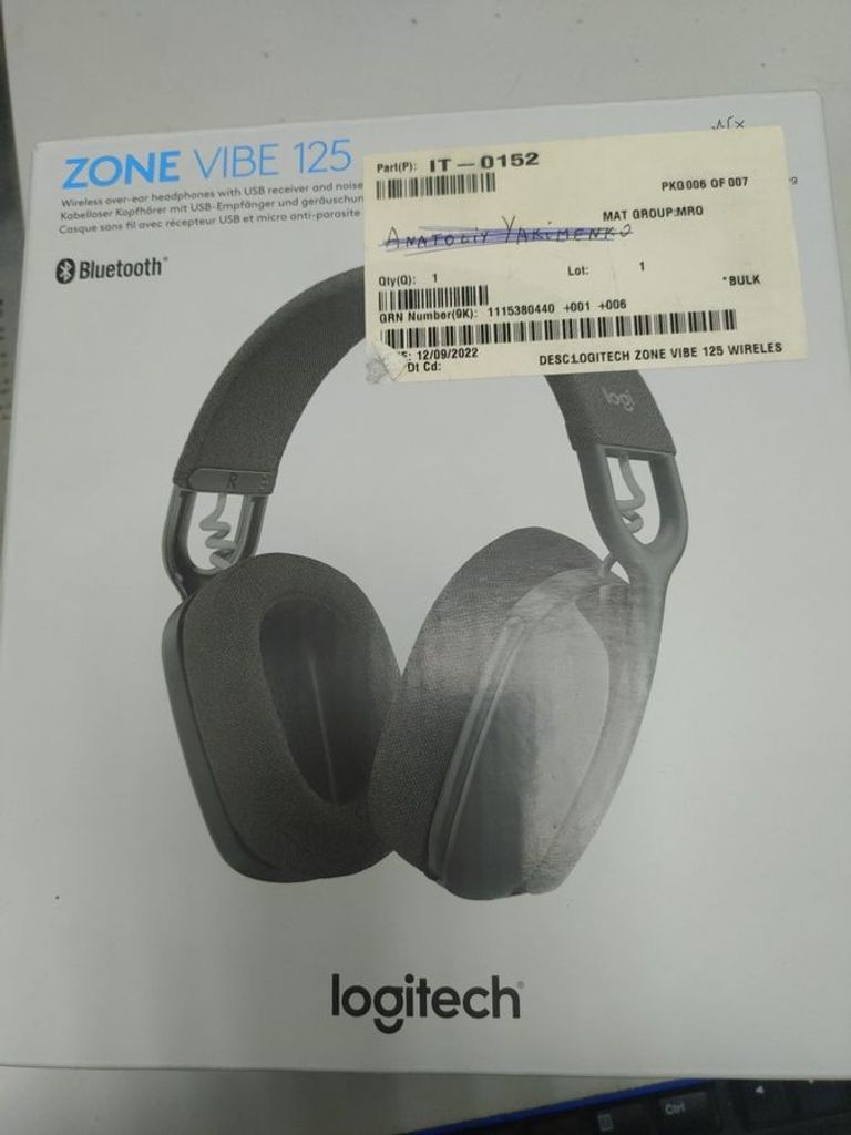 Купить Logitech zone vibe 125 Б/У