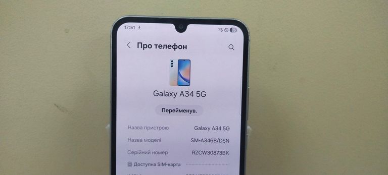 Samsung galaxy a34 5g sm-a346b 6/128gb Код:01-200806190. Изображение 10