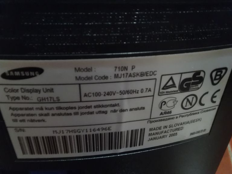 Samsung MJ17ASK Код:null. Изображение 5