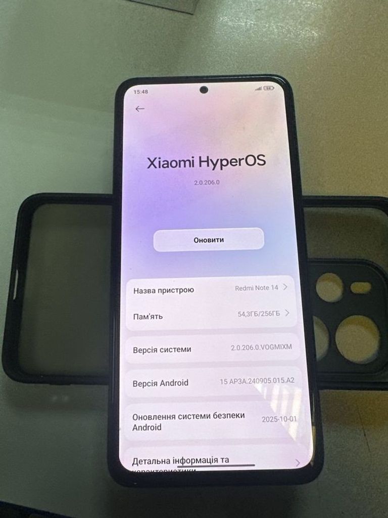 Оголошення Xiaomi redmi note 14 8/256gb Б/У