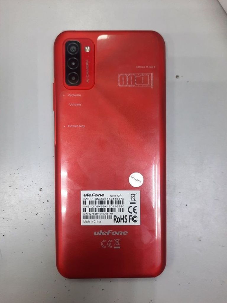 Объявление Ulefone Note 12P 4/64Gb Blue Б/У