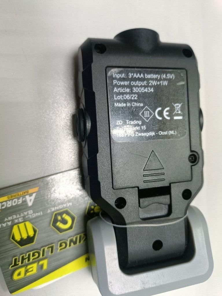 Оголошення Bo-camp Nodus High Power LED 100 Lumen Black/Anthracite (5818890) Б/У