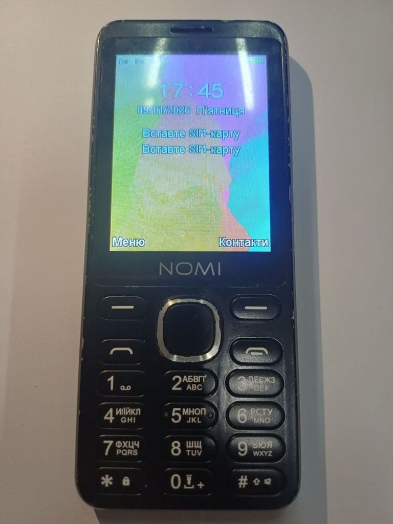Купить Nomi i2820 Black Б/У