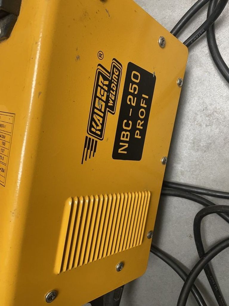 Оголошення Kaiser Welding nbc-250 profi Б/У