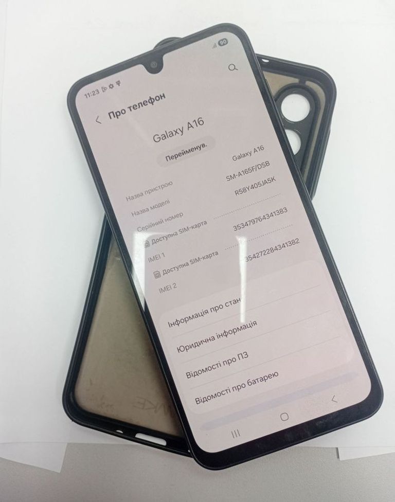 Купити Samsung galaxy a16 sm-a165f 8/256gb Б/У