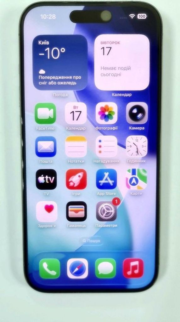 Оголошення Apple iphone 15 pro 128gb Б/У