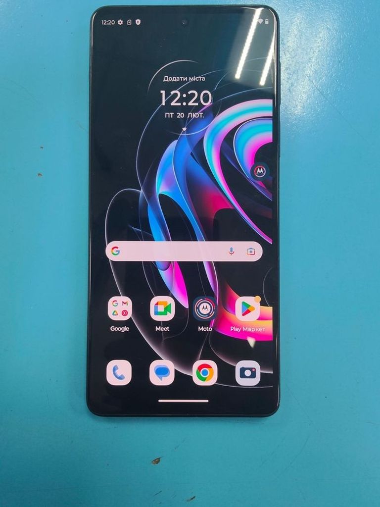 Оголошення Motorola Edge 20 Pro 12/256GB Blue Б/У