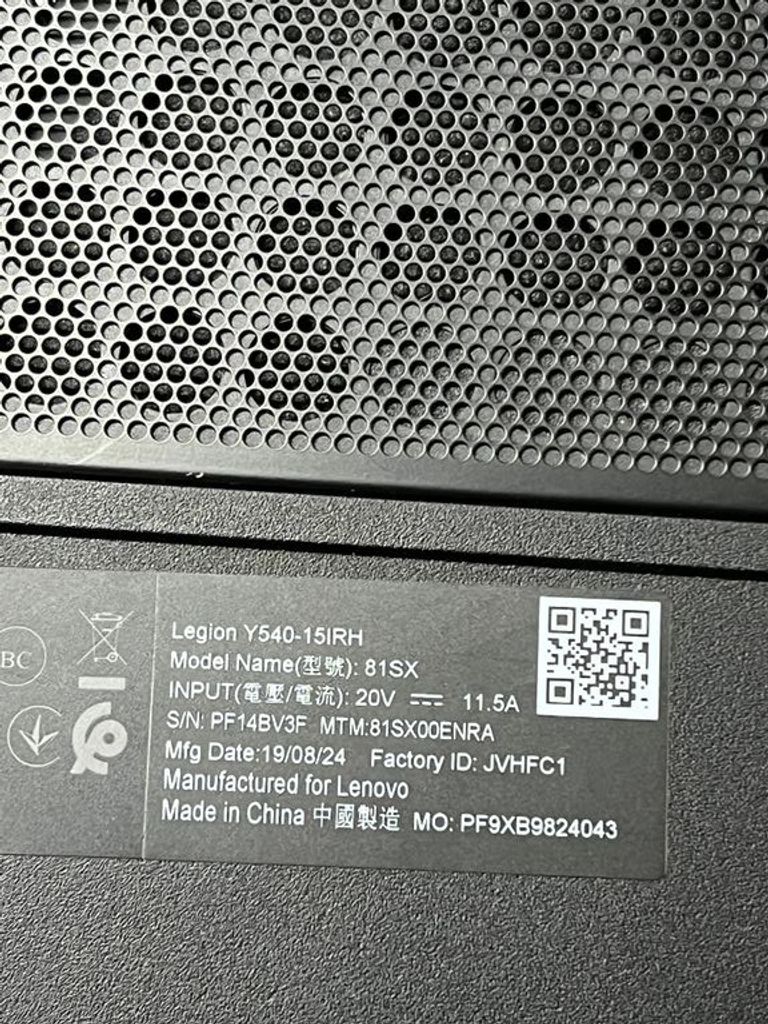 Lenovo Legion Y540-15IRH (81SX00BNPB) Код:null. Зображення 5