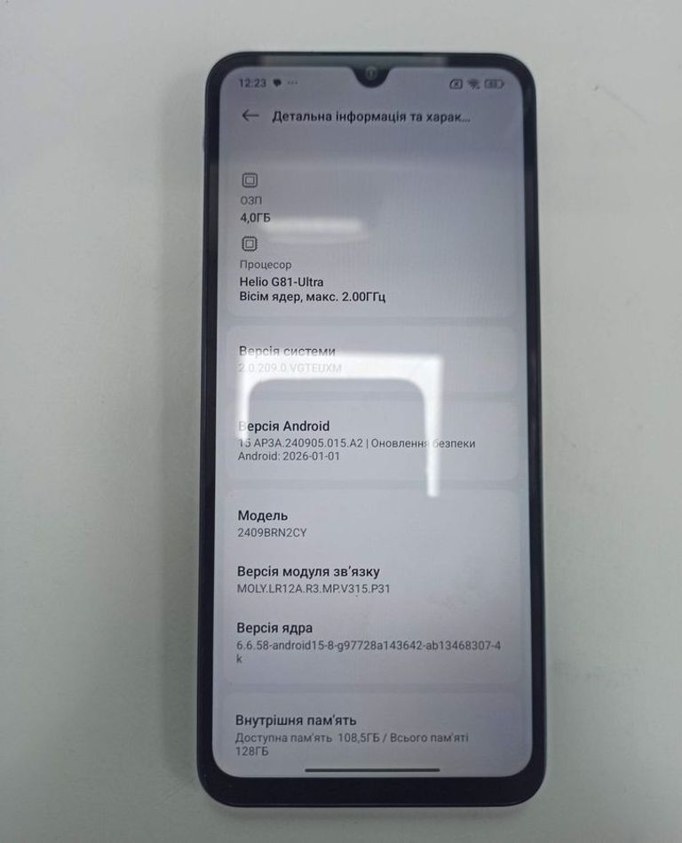 Оголошення Xiaomi redmi 14c 4/128gb Б/У