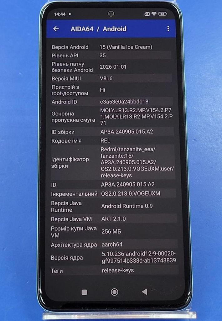 Xiaomi redmi note 14 8/256gb Код:01-200912761. Зображення 6