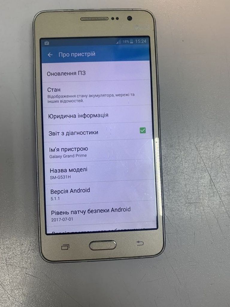 Купити Samsung g531h galaxy grand prime Б/У