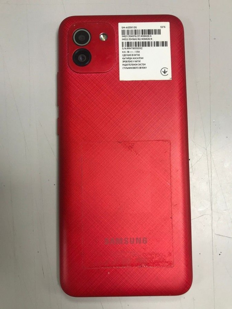 Оголошення Samsung galaxy a03 sm-a035f 3/32gb Б/У