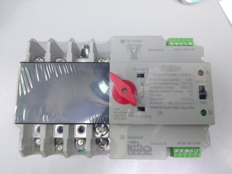 Дешиво Tomzn 4p125A I-0-II (TOQ5-125/4) с ломбарда