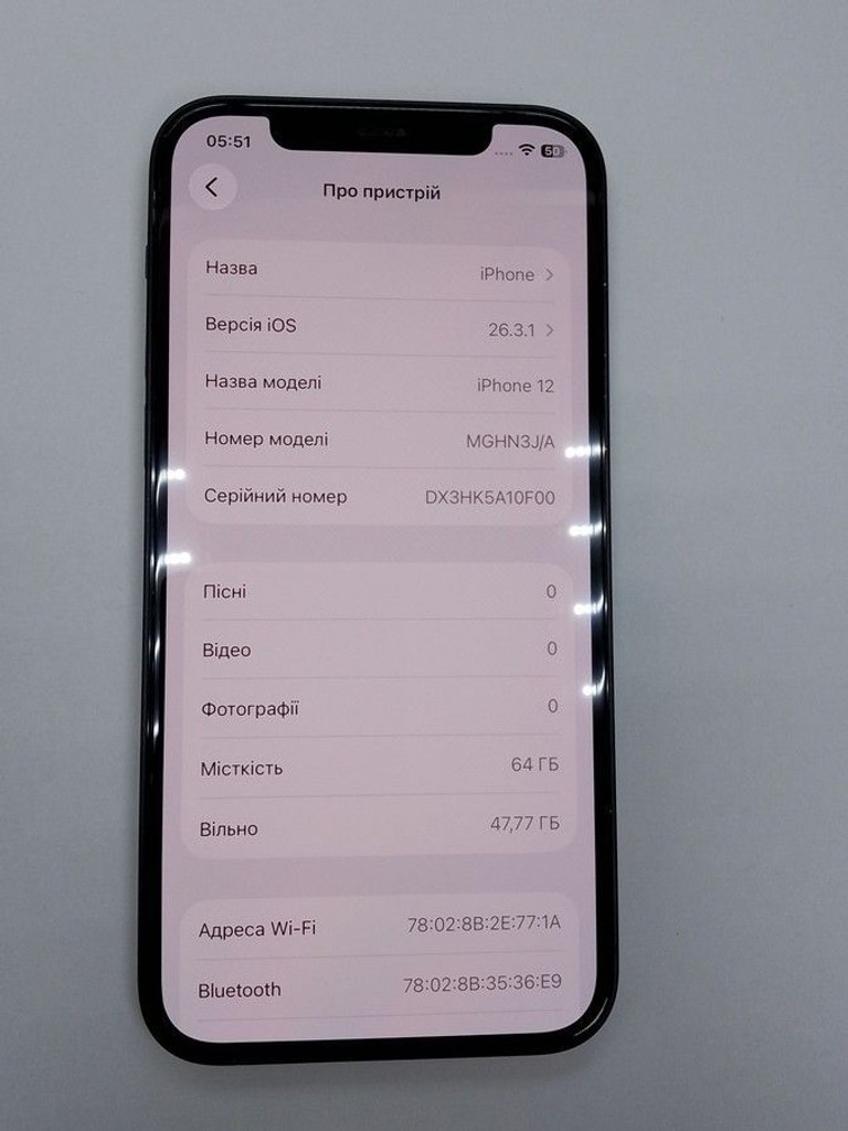 Apple iPhone 12 64GB (PRODUCT)RED Код:01-200975017. Зображення 5