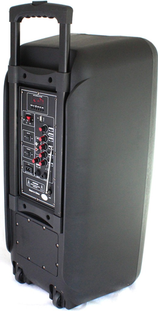 Портативна колонка Su-Kam 1010 + 2 мікрофони + BT 12v220v Код:null. Зображення 4