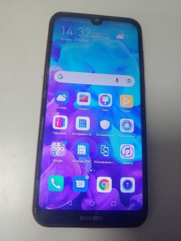 Оголошення Huawei y5 2019 amn-lx9 2/16gb Б/У