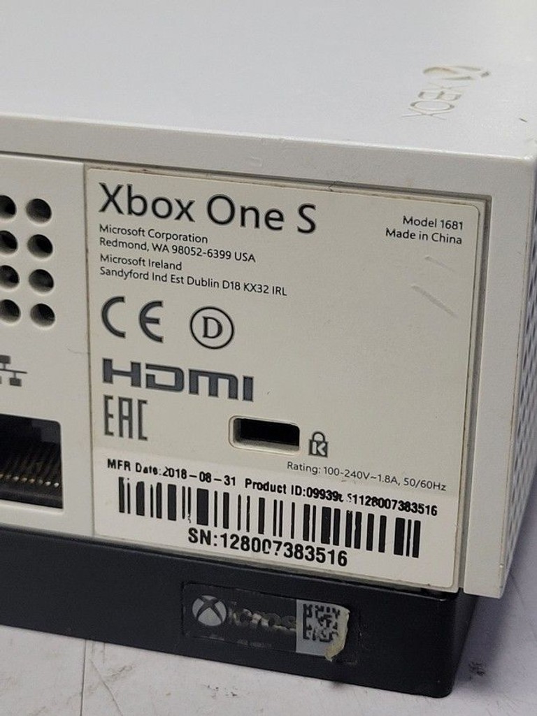 Microsoft Xbox One S 500GB Код:01-201088419. Зображення 6