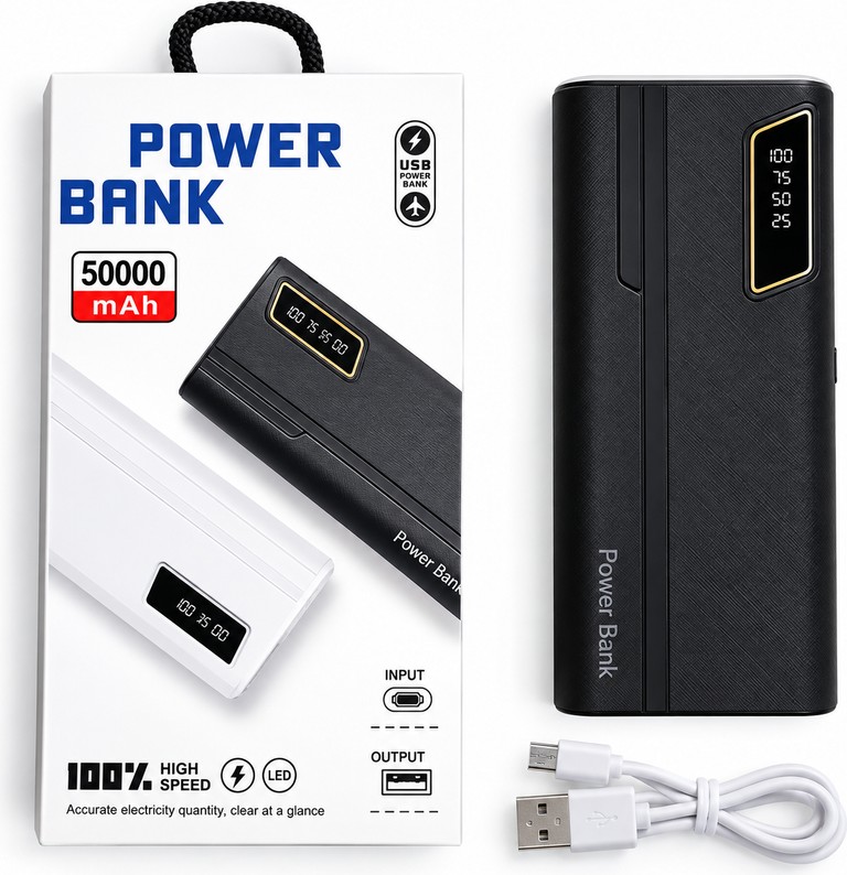 50000mAh з Quick Charge 2 USB Код:null. Изображение 4
