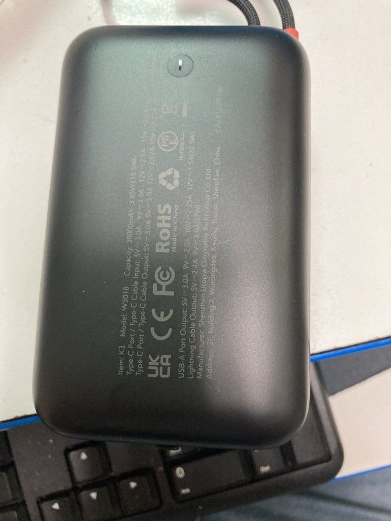 Дешево Veger K3 30000mAh 35W Black з ломбарду