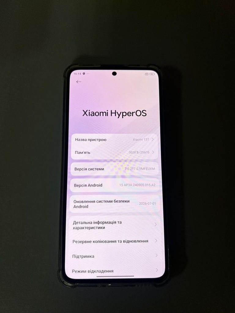 Дешево Xiaomi 13T 8/256GB Black з ломбарду