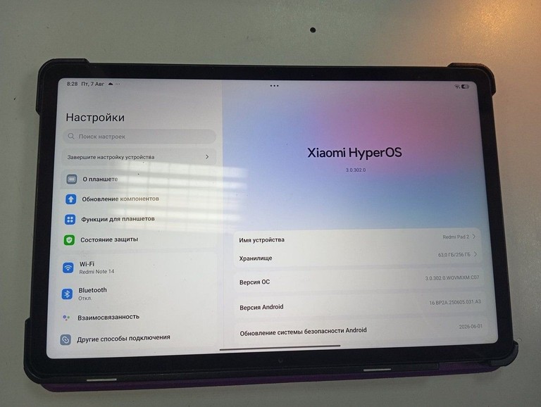 Купити Xiaomi redmi pad 2 8/256gb wi-fi Б/У