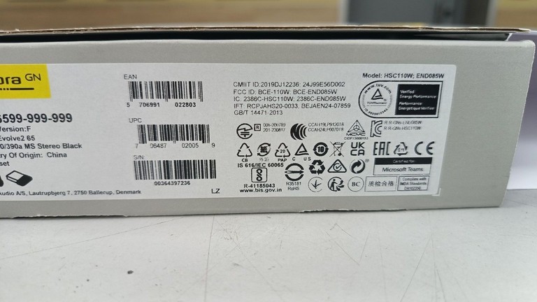 Jabra Evolve2 65 MS Stereo Black Код:01-201155702. Изображение 6