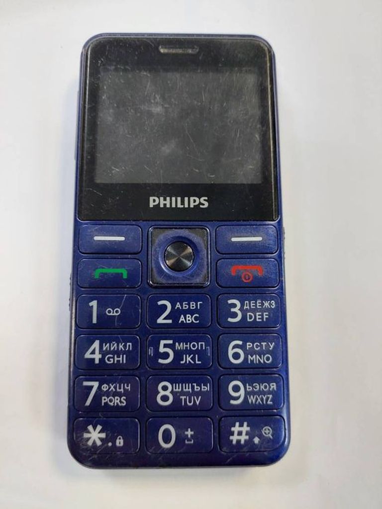 Оголошення Philips Xenium E207 Blue Б/У