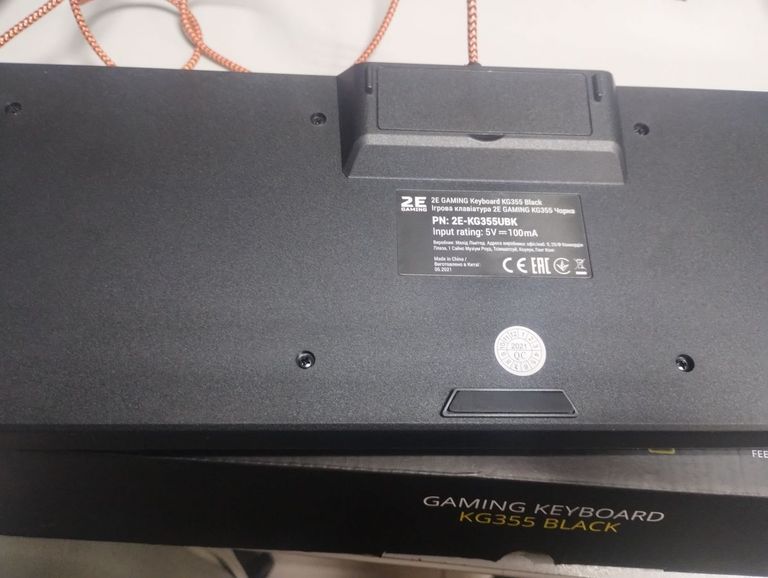 Дешиво 2E gaming kg355 led 87key usb с ломбарда