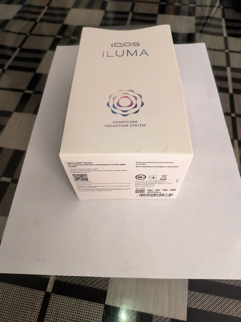 Система нагрівання тютюну iqos iluma classic Графіт. Нова.Запакована. Гарантія 1 рік. Код:null. Изображение 4