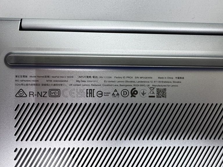 Купить Lenovo 16/core i5-12450h ddr5/16gb ddr5/hdd *відсутній/ssd 512 gb/*інтегрована Б/У