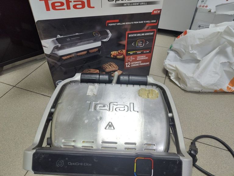 Купити Tefal OptiGrill Elite GC750D30 Б/У