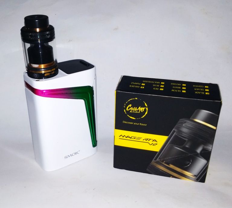 Оголошення Smok V-FIN 160W  CoilArt Mage RTA v2 Black Б/У