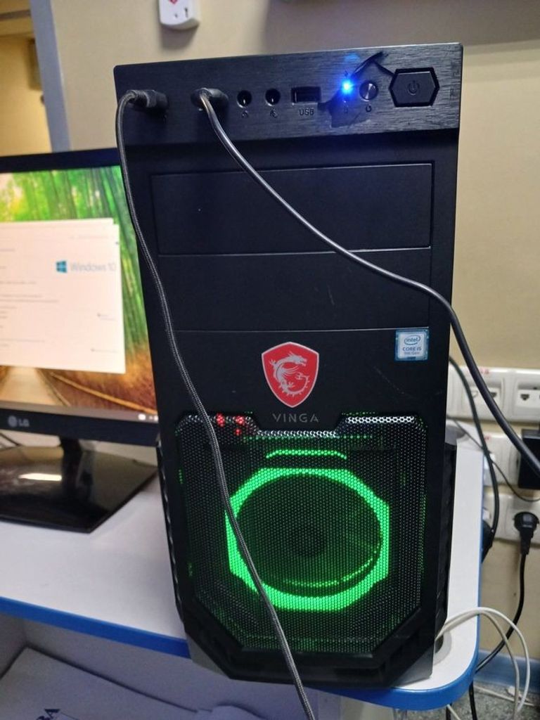 Объявление Пк intel core i5-9400f/ram 8 gb/hdd відсутній/ssd 240 gb+500 gb/amd/ ati radeon rx 580 4gb gddr5 256bit Б/У